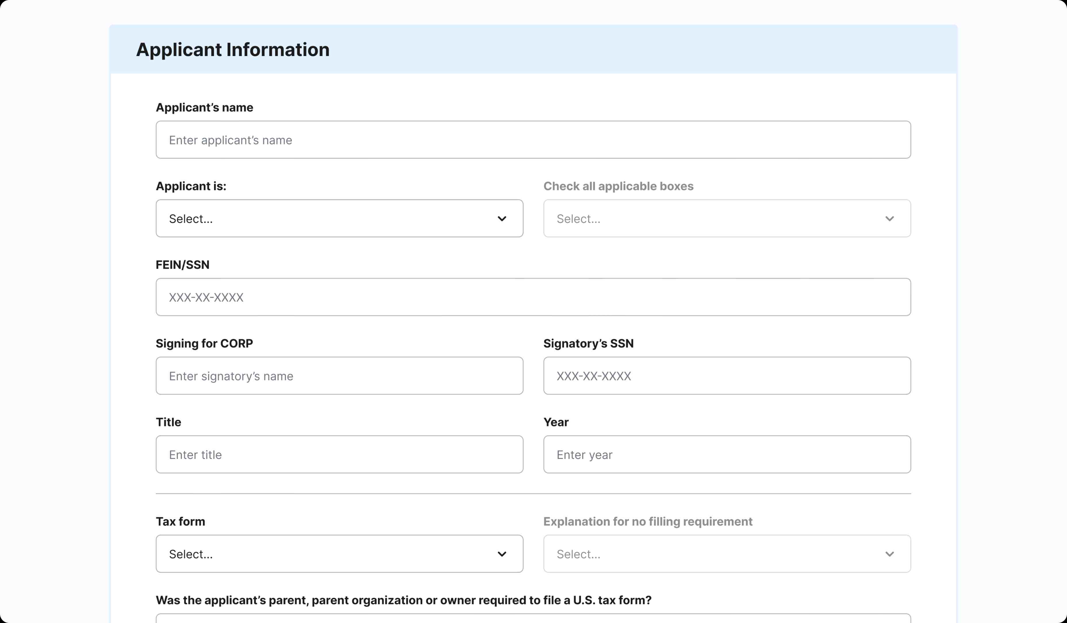 Form 6166 Solution