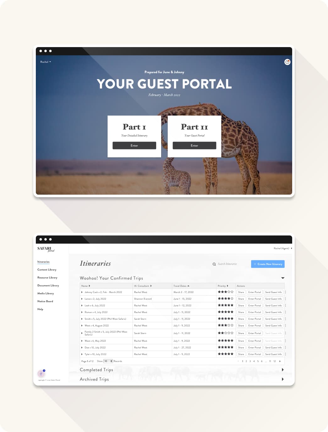 Safari Portal